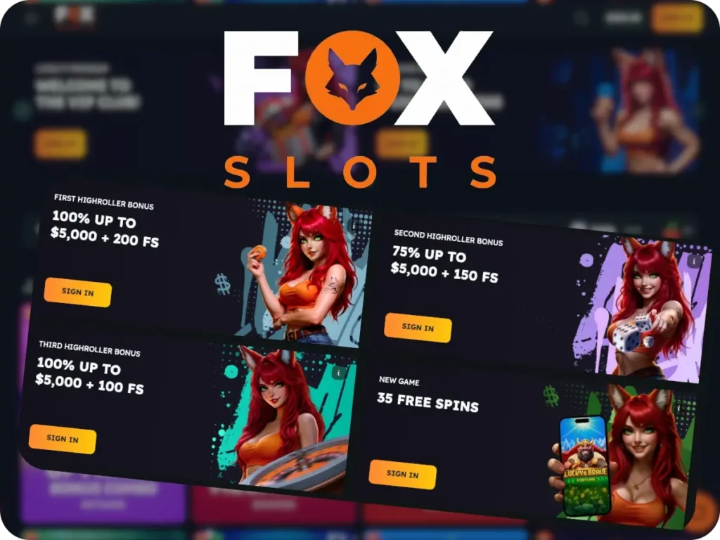 foxslots casino bonuses for highrollers